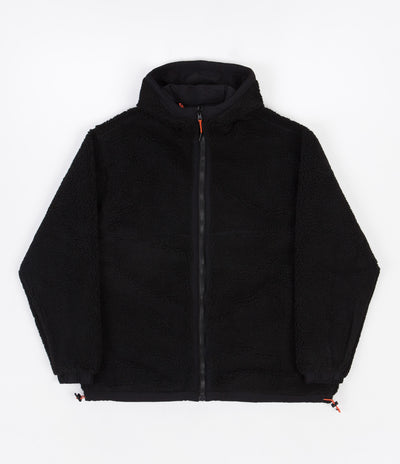 Butter Goods Basecamp Reversible Jacket  - Black / Black