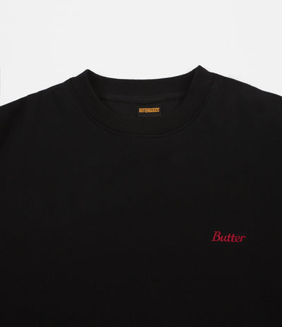 Butter Goods Bristol Crewneck Sweatshirt - Black