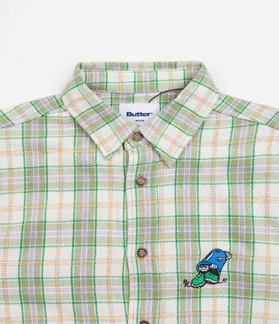 Butter Goods Bucket Plaid Shirt - Sage