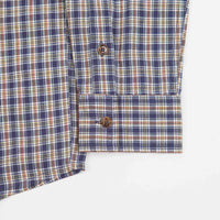 Butter Goods Bug Out Plaid Shirt - Navy thumbnail