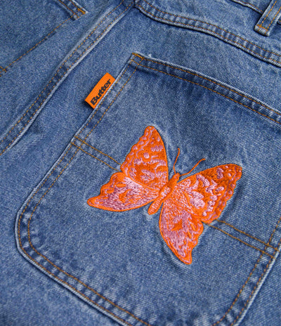 Butter Goods Butterfly Jeans - Washed Indigo