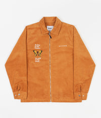 Butter Goods Butterfly Long Sleeve Work Shirt - Camel