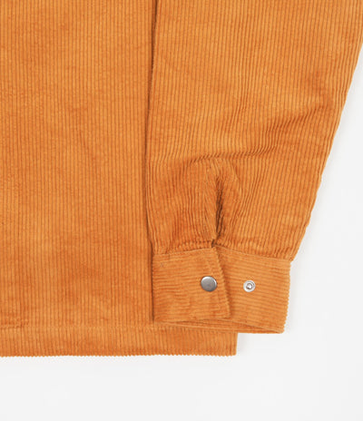 Butter Goods Butterfly Long Sleeve Work Shirt - Camel