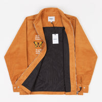 Butter Goods Butterfly Long Sleeve Work Shirt - Camel thumbnail