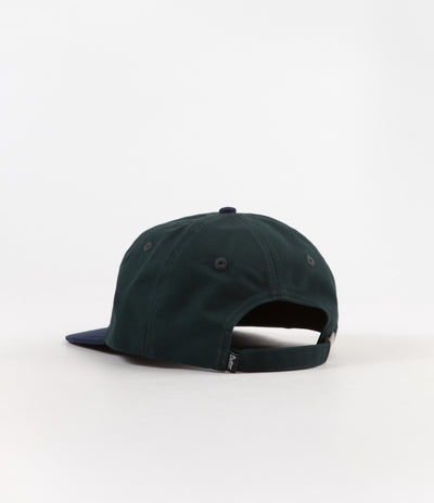 Butter Goods Cat 6 Panel Cap - Mallard / Navy