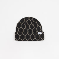 Butter Goods Chain Link Beanie - Black thumbnail