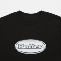 Butter Goods Chrome Badge Logo T-Shirt - Black thumbnail