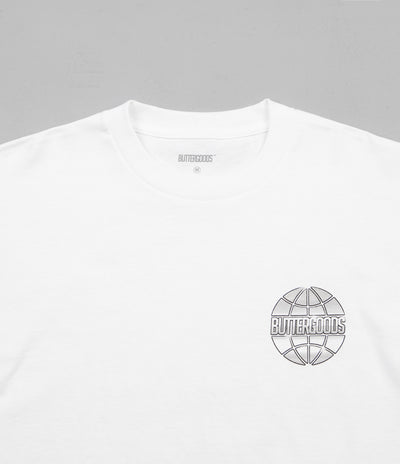 Butter Goods Chrome Worldwide T-Shirt - White