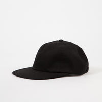 Butter Goods Classic Logo 6 Panel Cap - Black thumbnail