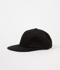 Butter Goods Classic Logo 6 Panel Cap - Black