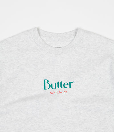 Butter Goods Classic Logo T-Shirt - Ash Heather