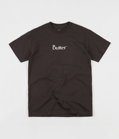 Butter Goods Classic Logo T-Shirt - Brown