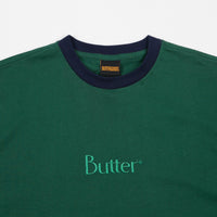 Butter Goods Classic Ringer T-Shirt - Forest Green thumbnail