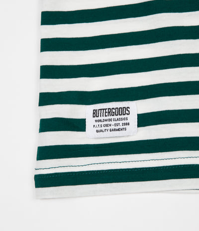 Butter Goods Classic Stripe T-Shirt - Forest