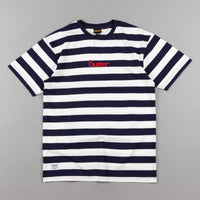 Butter Goods Classic Stripe T-Shirt - Navy thumbnail