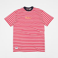 Butter Goods Classic Stripe T-Shirt - Red thumbnail