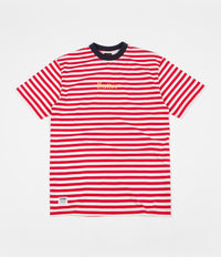 Butter Goods Classic Stripe T-Shirt - Red