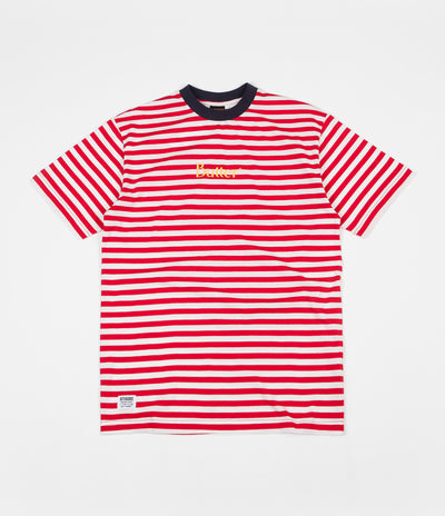 Butter Goods Classic Stripe T-Shirt - Red