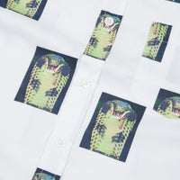 Butter Goods Cobra Short Sleeve Shirt - White thumbnail