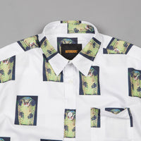 Butter Goods Cobra Short Sleeve Shirt - White thumbnail