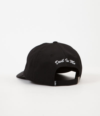 Butter Goods Devil 6 Panel Cap - Black