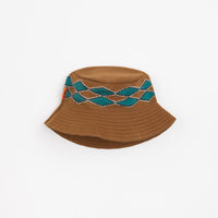 Butter Goods Diamond Knit Bucket Hat - Nutmeg thumbnail