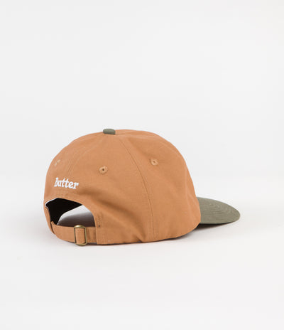 Butter Goods Dice Cap - Tan / Forest Green