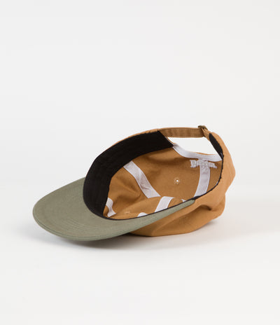 Butter Goods Dice Cap - Tan / Forest Green