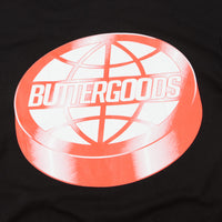 Butter Goods Disk Logo T-Shirt - Black thumbnail