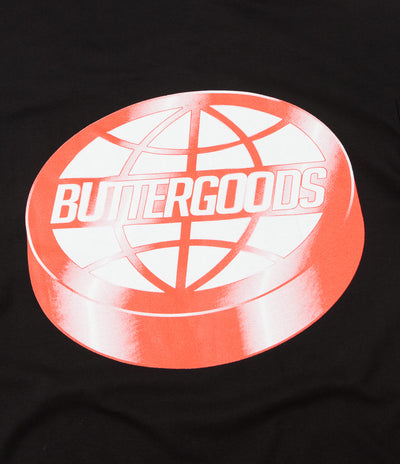 Butter Goods Disk Logo T-Shirt - Black