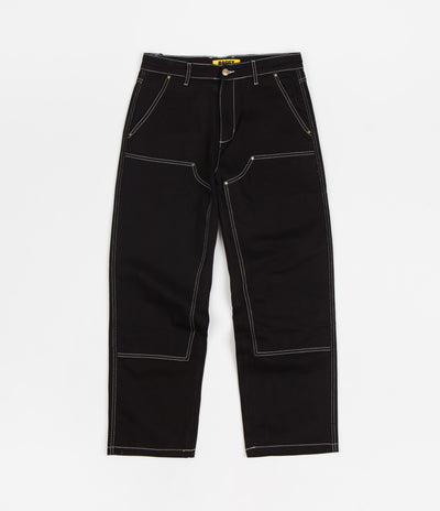 Butter Goods Double Knee Pants - Black