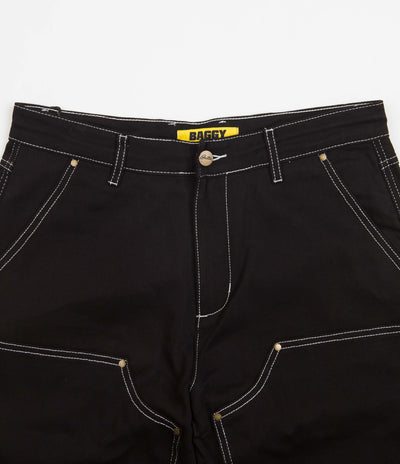 Butter Goods Double Knee Pants - Black