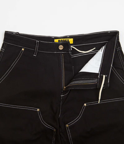 Butter Goods Double Knee Pants - Black