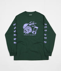 Butter Goods Enemy Long Sleeve T-Shirt - Forest