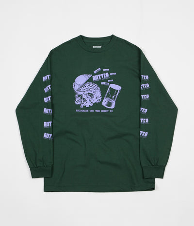 Butter Goods Enemy Long Sleeve T-Shirt - Forest