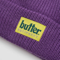 Butter Goods Equipment Beanie - Grape thumbnail