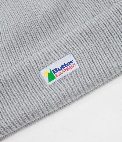 Butter Goods Equipment Beanie - Silver