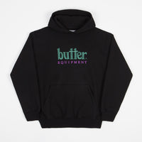 Butter Goods Equipment Embroidered Hoodie - Black thumbnail