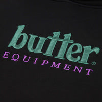 Butter Goods Equipment Embroidered Hoodie - Black thumbnail