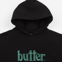 Butter Goods Equipment Embroidered Hoodie - Black thumbnail