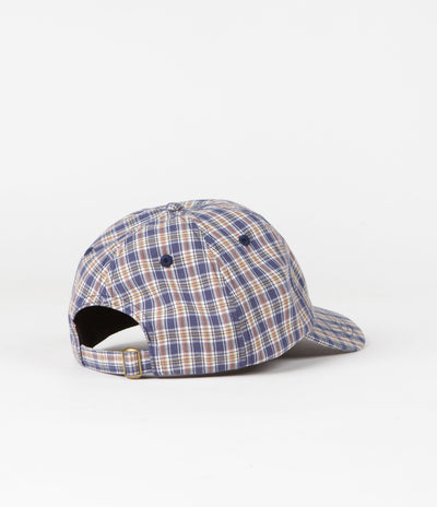 Butter Goods Equipment Plaid Cap - Navy