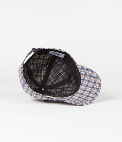 Butter Goods Equipment Plaid Cap - Navy