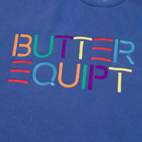 Butter Goods Equipt Crewneck Sweatshirt - Royal thumbnail