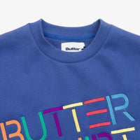 Butter Goods Equipt Crewneck Sweatshirt - Royal thumbnail