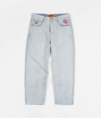 Butter Goods Flower Denim Jeans - Light Blue