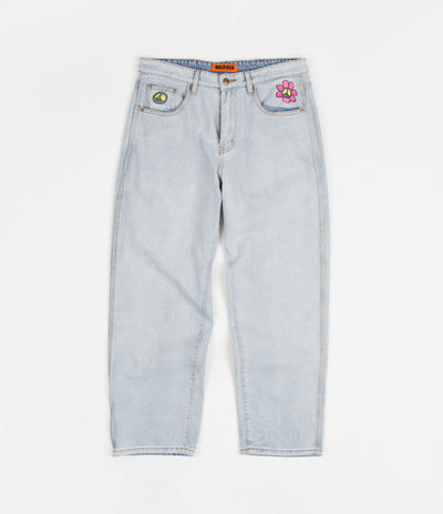 Butter Goods Flower Denim Jeans - Light Blue