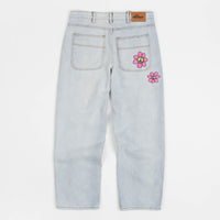 Butter Goods Flower Denim Jeans - Light Blue thumbnail