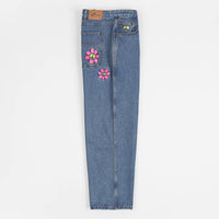 Butter Goods Flower Denim Jeans - Washed Indigo thumbnail