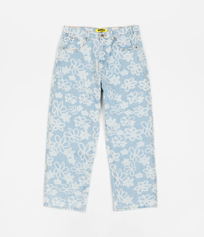 Butter Goods Flowers Jeans - Light Blue