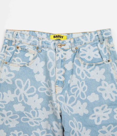 Butter Goods Flowers Jeans - Light Blue